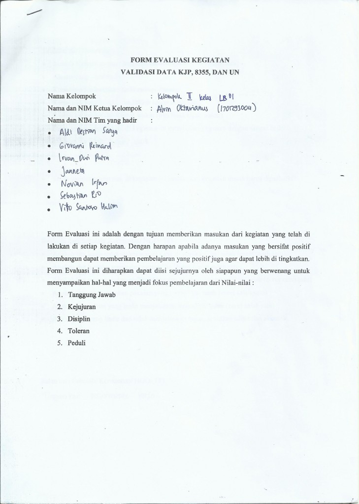 Laporan SMP0001
